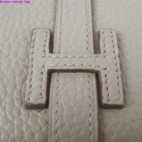 hermes canvas bag